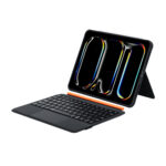 MLTIX MCK Pro 可直立抗彎曲 iPad Air 11 吋 (第 8 代，2026，M4) 可拆式防摔鍵盤保護殼 - 繁體, 魔力黑