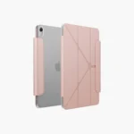 UNIQ Camden Lite 硬邊 iPad Air 11 吋 (第 7 代，2025，M3) 多功能極簡透明保護套, 粉色